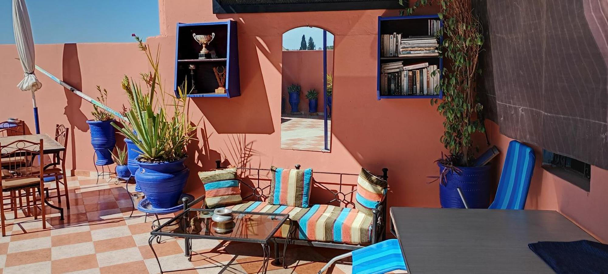 Dar Aziz Lägenhet Marrakesh Exteriör bild